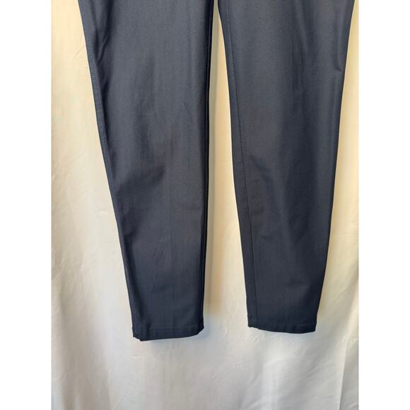 City Sleek Slim-Fit 5 Pocket High-Rise Pant Navy - Picture 4 of 8
